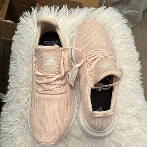 Adidas Women's Soft Pink Athletic Sneakers